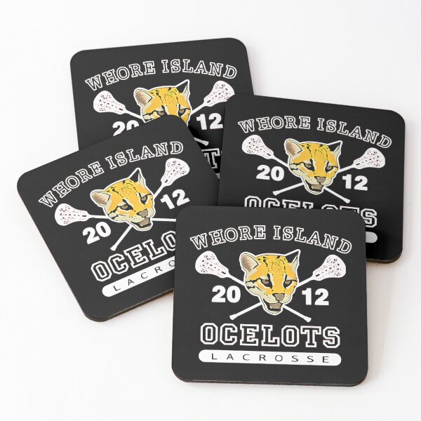 Item preview, Whore Island Ocelots Laracrosse designed and sold by LiveItNow.
