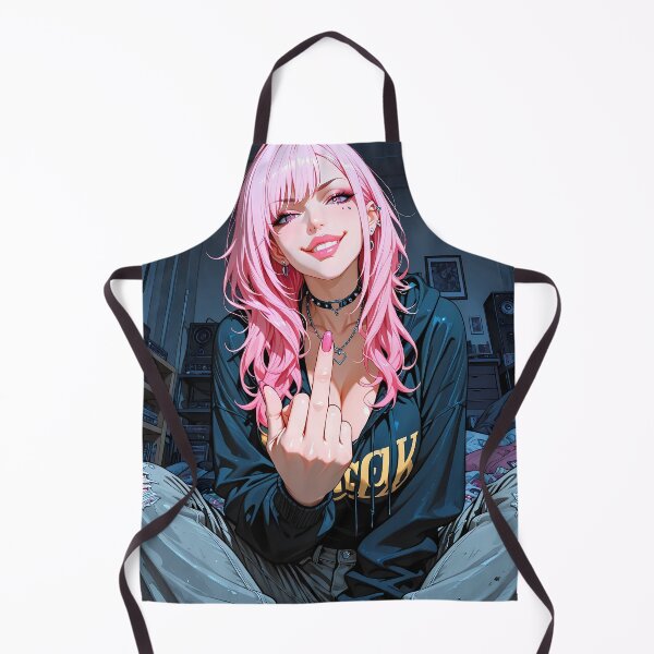 Item preview, RIPLEY: Gamer Girl Anime Pink Hair Gaming Setup designed and sold by BorgSpareParts.