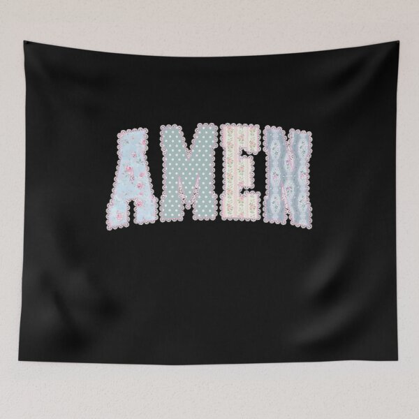 Item preview, Floral Amen designed and sold by Lakatosarpad.