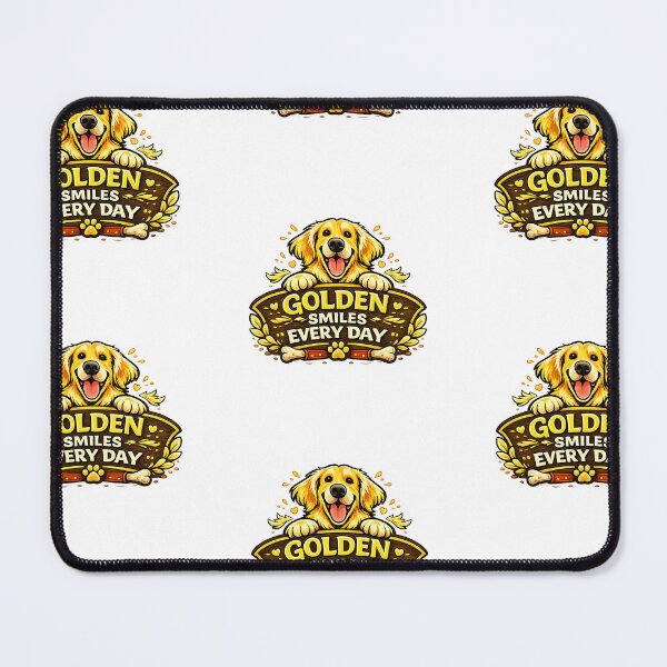Item preview, Golden Smiles Every Day Golden Retriever Gift designed and sold by WildVista.