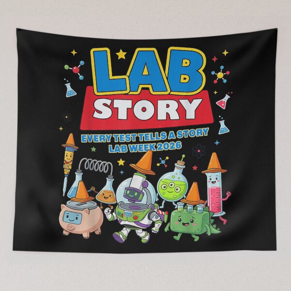 Item preview, Lab Week 2026 Lab Story Every Test Tells Story designed and sold by Jone Cham.