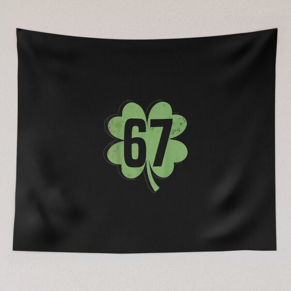 Item preview, 67 Meme Shamrock St Patricks Day 6-7 Kids Girls Boys Irish designed and sold by Intomindfood.