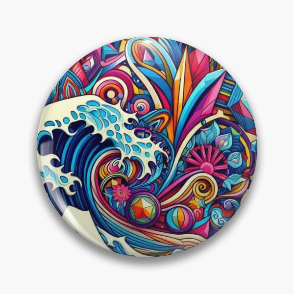 Item preview, Colorful Geometric Decorative Shapes – Abstract Pop Art designed and sold by Dogandesighn.