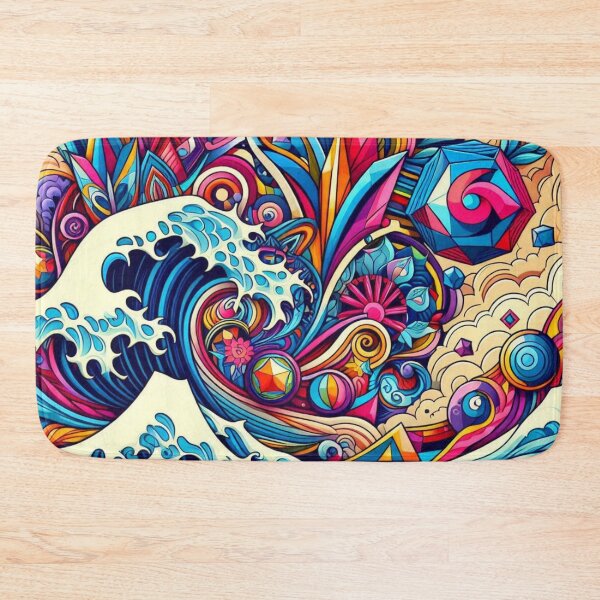 Item preview, Colorful Geometric Decorative Shapes – Abstract Pop Art designed and sold by Dogandesighn.
