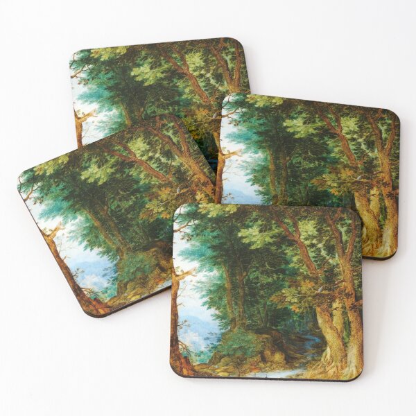 Item preview, Jan Brueghel the Elder Forest Landscape Fine Art designed and sold by TheSoulOfArt.