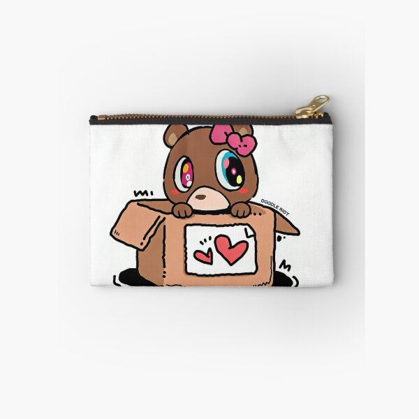 Item preview, Kanye West Dropout Bear Girl in Box Sticker | Cute Hip Hop Fan Art designed and sold by DOODLE RIOT.