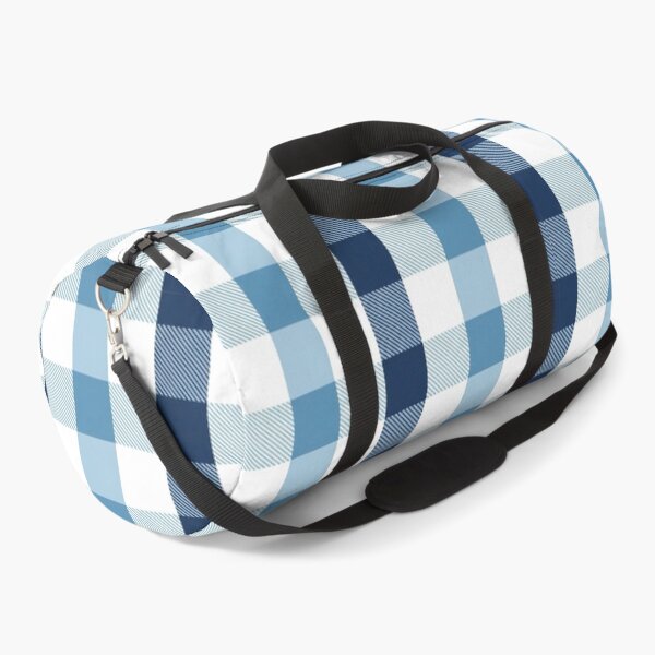 Item preview, Blue Gingham Plaid Seamless Pattern – Classic Checkered Cottagecore Farmhouse Picnic Fabric Design designed and sold by unique0703.