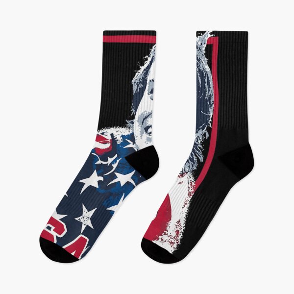 Item preview, Vintage USA Patriotic Girl American Flag Retro designed and sold by Jone Cham.