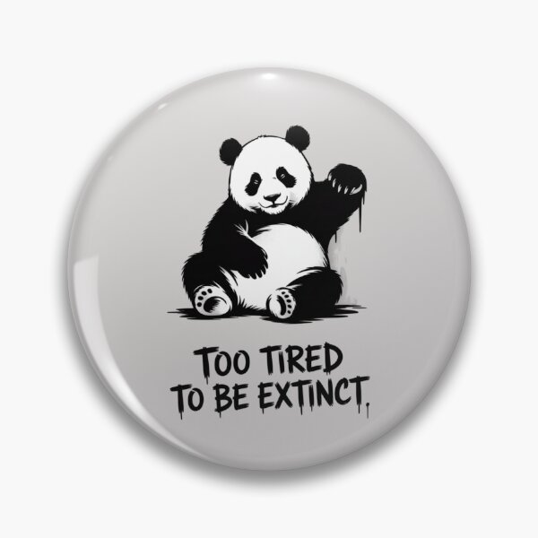 Item preview, Lazy Panda - Too tired to be extinct designed and sold by 123ks.