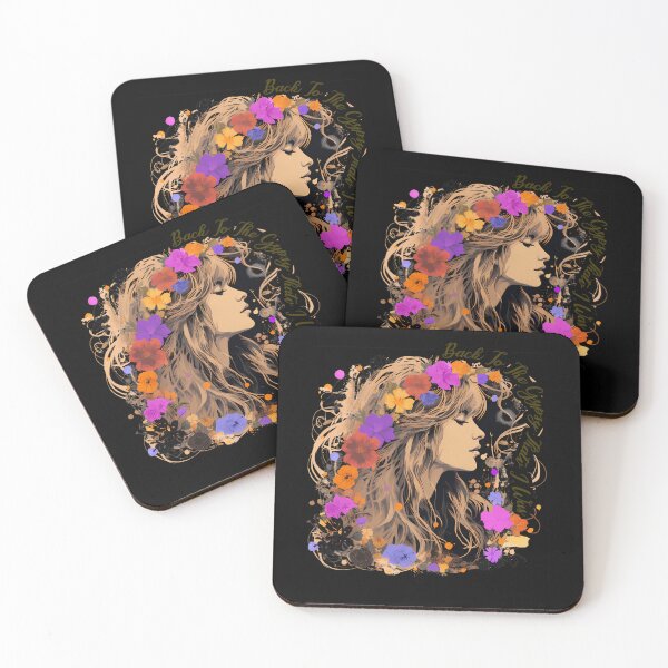 Aperçu de l'œuvre Le motif de Stevie Nicks avec des fleurs sauvages Gypsy C'était moi créée et vendue par Pokipica.