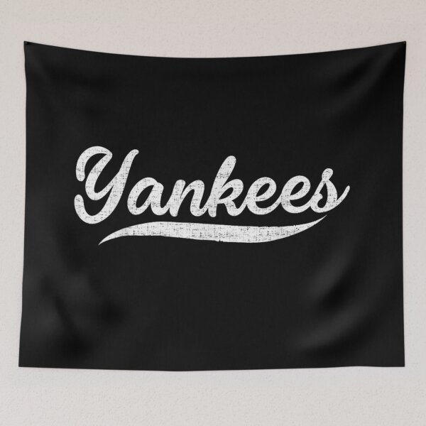 Item preview, Yankees Script Baseball Fan Retro Sports Lettering designed and sold by Jone Cham.