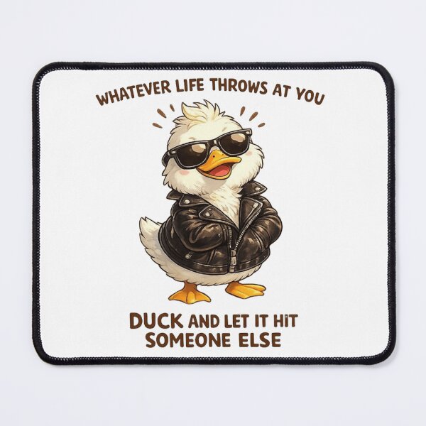 Item preview, Funny Cool Duck Sarcastic Life Advice Humor designed and sold by JossDesign15.