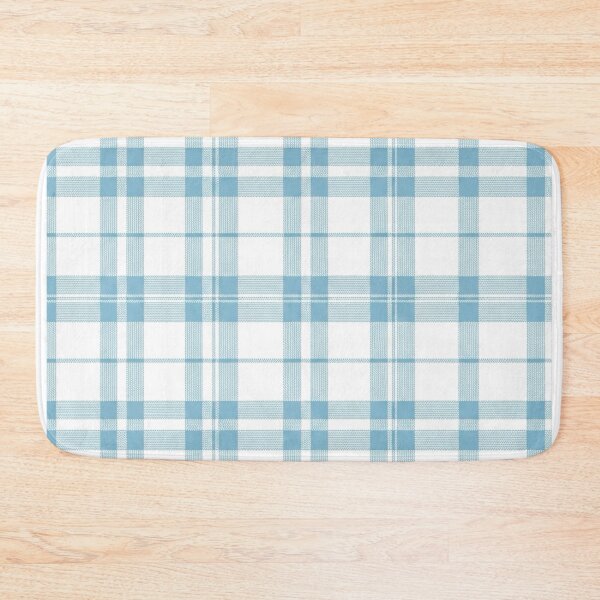Item preview, Light Blue Plaid Seamless Pattern – Classic Tartan Checkered Cottagecore Farmhouse Fabric Design designed and sold by unique0703.