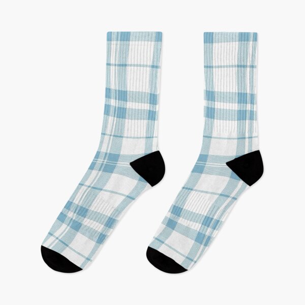 Item preview, Light Blue Plaid Seamless Pattern – Classic Tartan Checkered Cottagecore Farmhouse Fabric Design designed and sold by unique0703.