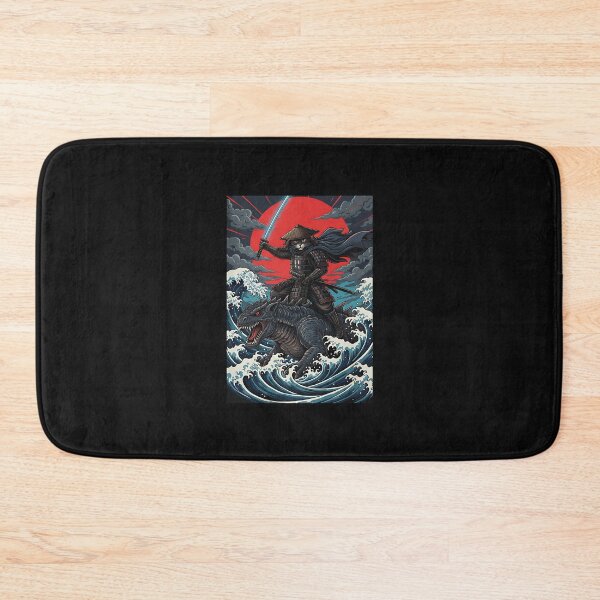 Item preview, Ronin Kaiju Cat Japanese Epic designed and sold by Intomindfood.