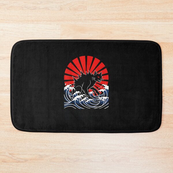 Item preview, Dark Kaiju Cat Japanese  designed and sold by Intomindfood.