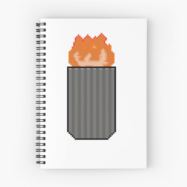 Item preview, Dumpster Fire - Pixel art sticker designed and sold by SP-workshop.