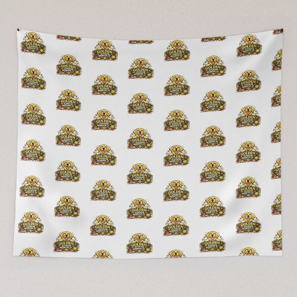 Item preview, Golden Chaos Worth It Golden Retriever Gift designed and sold by WildVista.