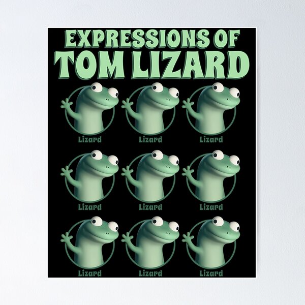 Item preview,  Expressions Of Tom Lizard designed and sold by Puji Designs.
