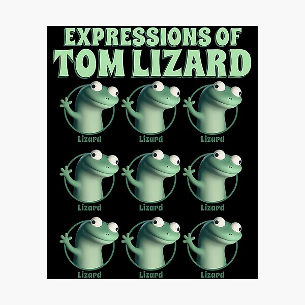 Item preview,  Expressions Of Tom Lizard designed and sold by Puji Designs.