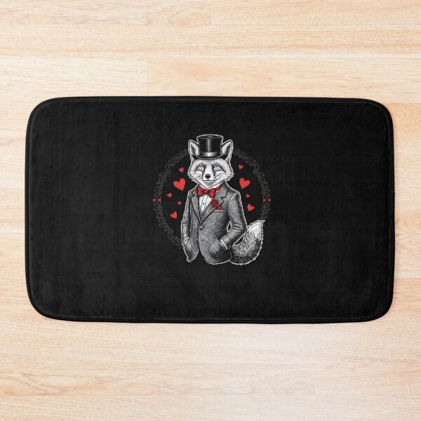 Item preview, Valentine Gentleman Fox – Classy Fox with Bow Tie  designed and sold by Intomindfood.