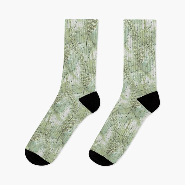 Item preview, Leaf and Foliage Abstract in Green designed and sold by Artistestella.