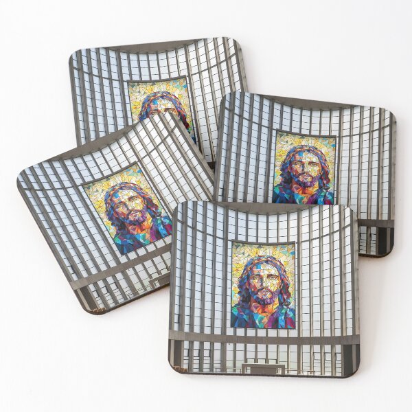 Item preview, Stained Glass Jesus in Modern Church designed and sold by Daniel Abdelmaseih.