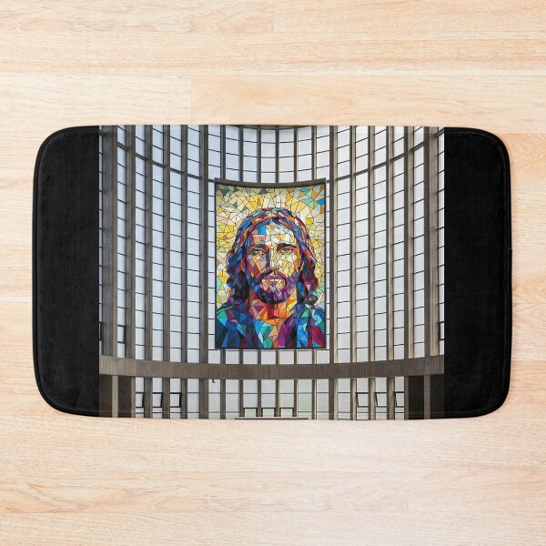 Item preview, Stained Glass Jesus in Modern Church designed and sold by Daniel Abdelmaseih.