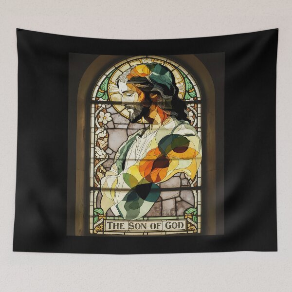 Item preview, Stained Glass of Jesus designed and sold by Daniel Abdelmaseih.