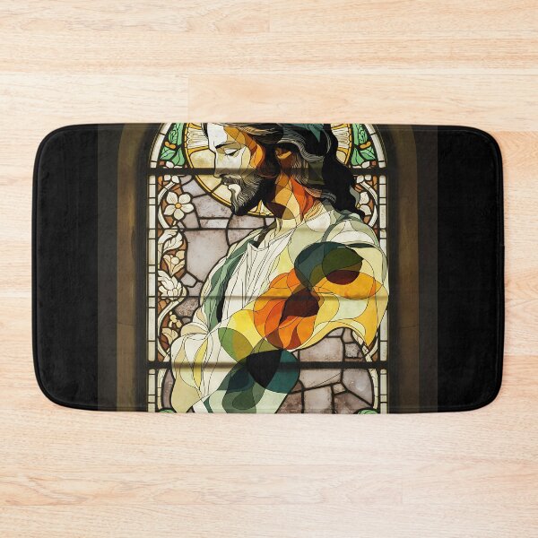 Item preview, Stained Glass of Jesus designed and sold by Daniel Abdelmaseih.