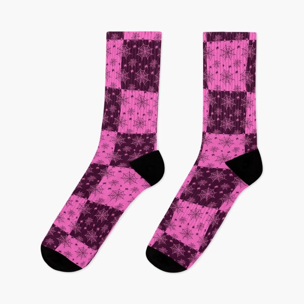 Item preview, Amethyst and pink interchange web pattern designed and sold by serenebookworm.