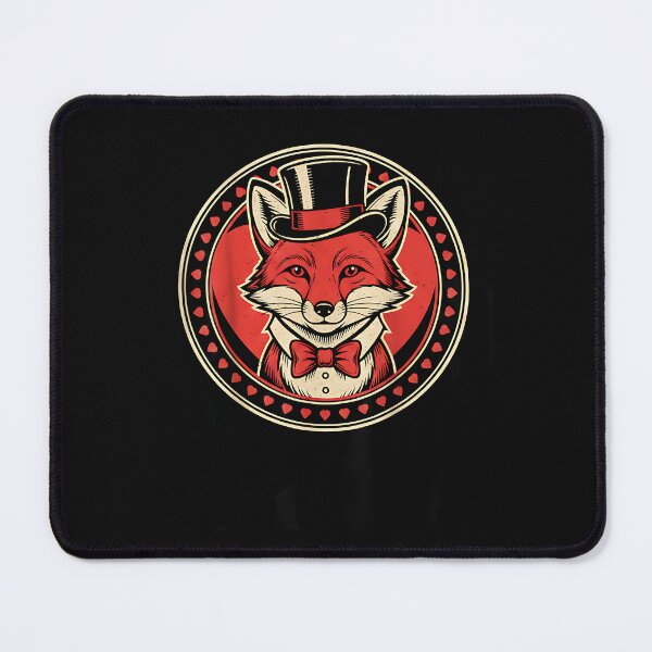 Item preview, Valentine Gentleman Fox – Classy Fox with Bow Tie  designed and sold by Intomindfood.