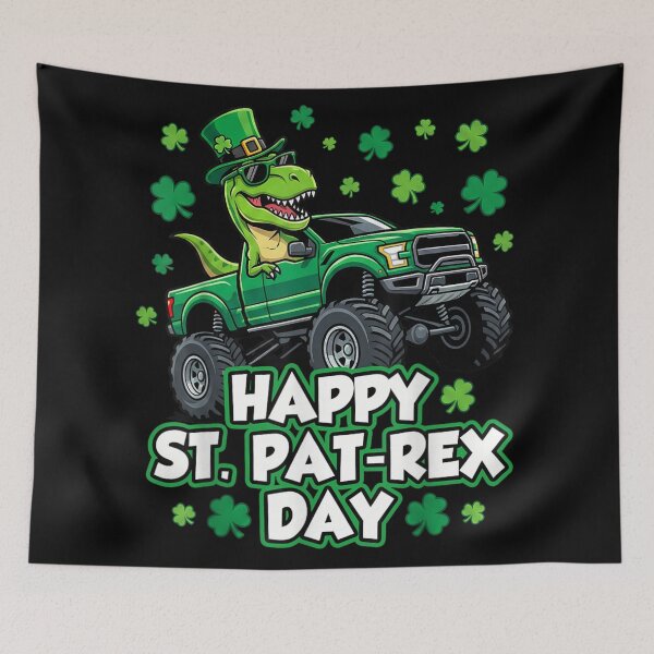 Item preview, Happy St Pat Rex Day Funny Dinosaur St Patrick designed and sold by StuZabine.