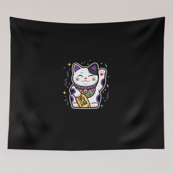 Item preview, Maneki Neko Mardi Gras – Japanese Lucky Cat Festival  designed and sold by Intomindfood.