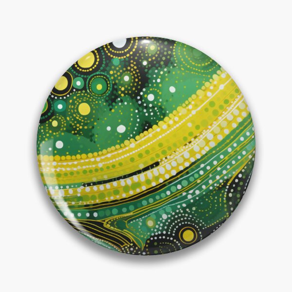 Item preview, Aboriginal Inspired Dot Art - With Acid Stream designed and sold by GrinGalore.