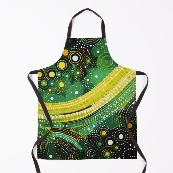 Item preview, Aboriginal Inspired Dot Art - With Acid Stream designed and sold by GrinGalore.