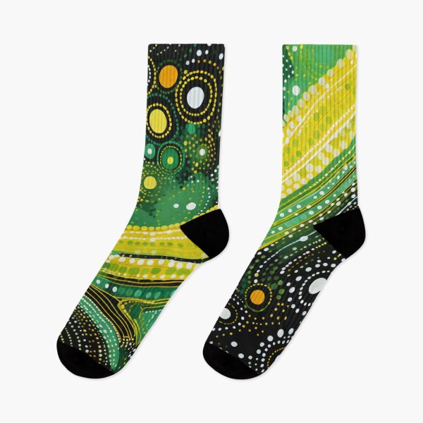 Item preview, Aboriginal Inspired Dot Art - With Acid Stream designed and sold by GrinGalore.