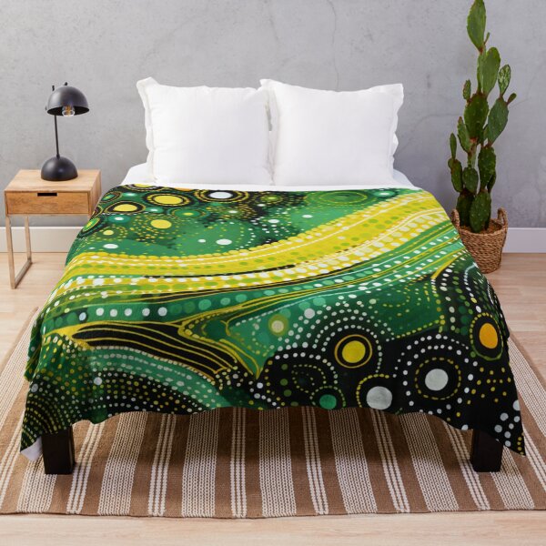 Item preview, Aboriginal Inspired Dot Art - With Acid Stream designed and sold by GrinGalore.