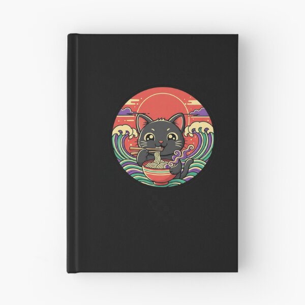 Item preview, Mardi Gras Japanese Ramen Cat Kawaii Wave  designed and sold by Intomindfood.