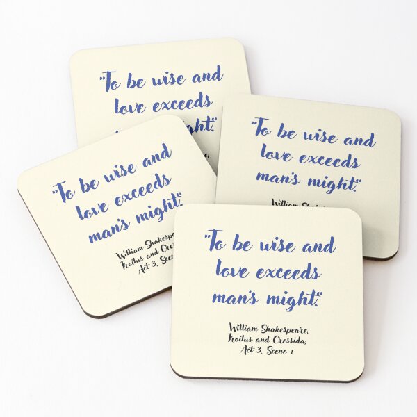 Item preview, Shakespeare Quote designed and sold by CharlottePlaceArt.