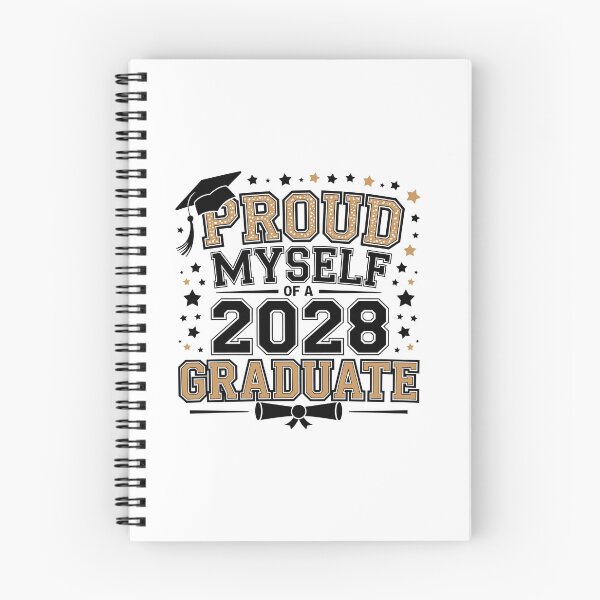 Item preview, Proud MYSELF OF A 2028 Graduate designed and sold by jkrphoto.