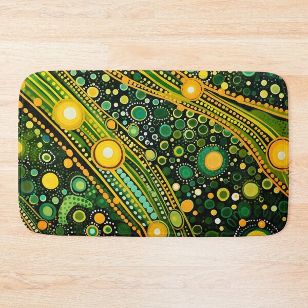 Item preview, Aboriginal Inspired Dot Art - With Acid Streams designed and sold by GrinGalore.