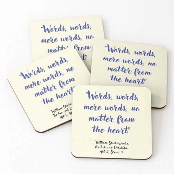 Item preview, Shakespeare Quote designed and sold by CharlottePlaceArt.