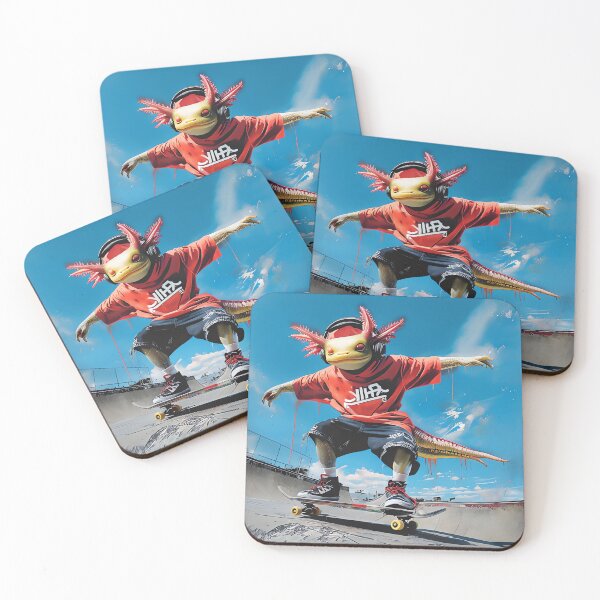 Item preview, Amphibian Kickflip designed and sold by ONYX Pixee.