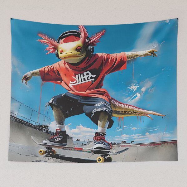 Item preview, Amphibian Kickflip designed and sold by ONYX Pixee.