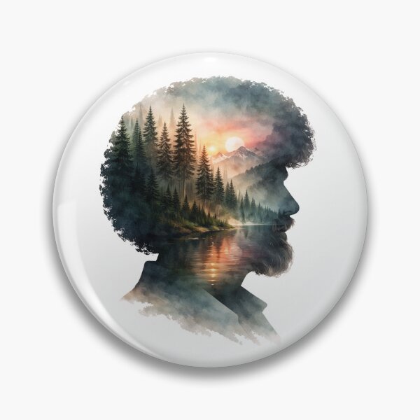 Item preview, Bob Ross Art  designed and sold by PamLeeDesign.