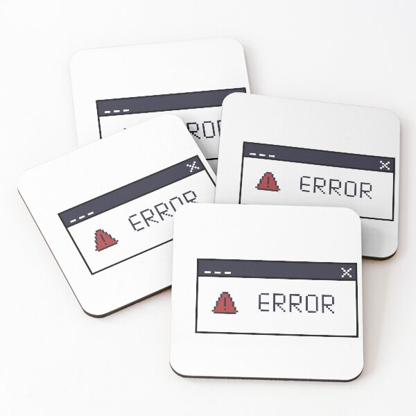 Item preview, Error Message sticker - Pixel Art designed and sold by SP-workshop.