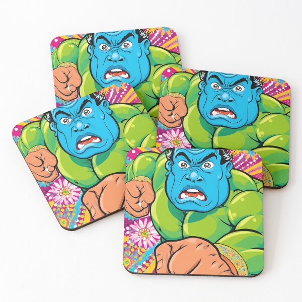 Item preview, Fierce Sumo Wrestler in Bright Colors and Style designed and sold by Artessie.