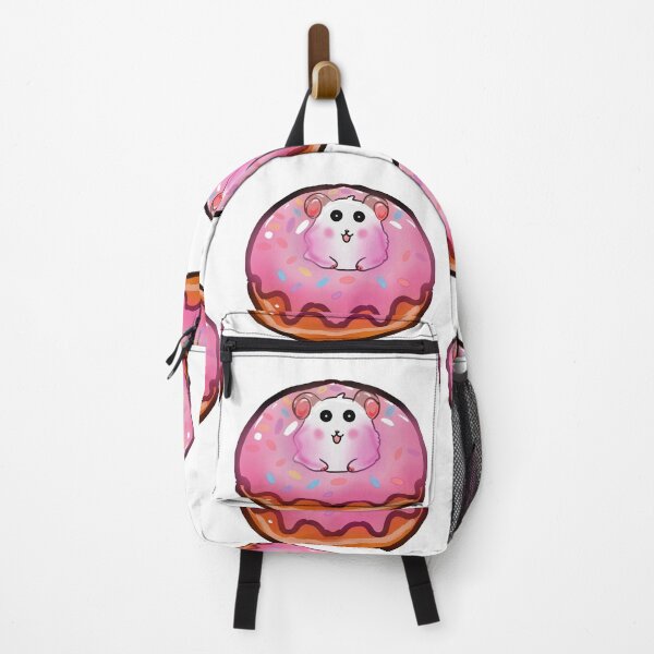 Item preview, Kawaii Hamster in a Pink Frosted Donut designed and sold by HopeAndHustle.