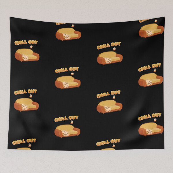 Item preview, Chill Out Comfy Couch Relaxation Graphic designed and sold by Faithful Inspiration.